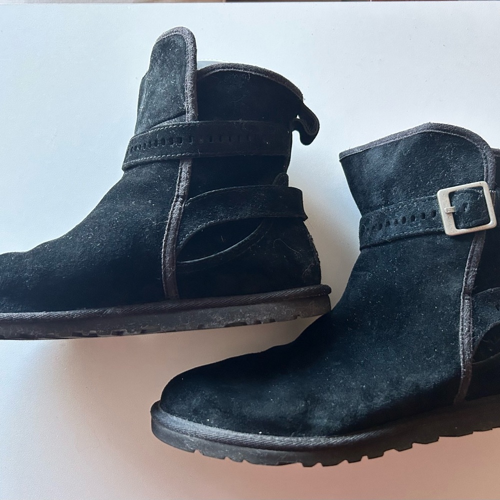 UGG Australia Suede Ankle Boots